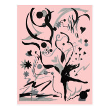 Dance Crazy! Post Card