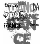 Dance Dance Dance Black & Grey t-shirts
