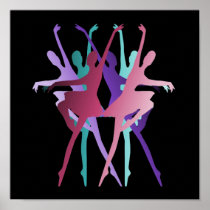 Dance Dance Dance Colours Posters