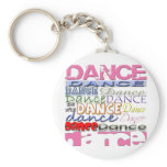 Dance Dancer's Products keychains