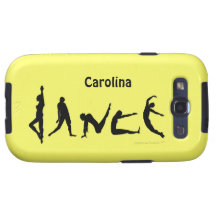 Dance Dancing Silhouettes Custom Name Samsung Case