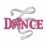 Dance embroidered shirts