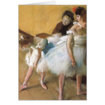 Dance Examination by Edgar Degas Greeting Cards
