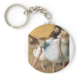 Dance Examination by Edgar Degas keychains