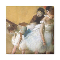 Dance Examination by Edgar Degas Magnet