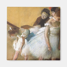 Dance Examination by Edgar Degas Magnet