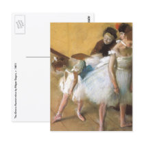 Dance Examination by Edgar Degas Postcards