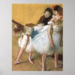 Dance Examination by Edgar Degas posters