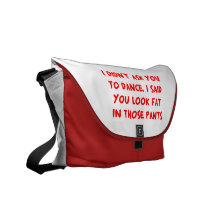 Dance Fat Pants Courier Bags