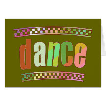 Dance Greeting Card