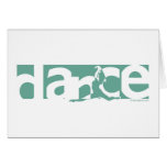 Dance Greeting Card