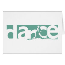 Dance Greeting Card