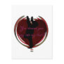 Dance into my heart postcard