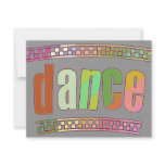 Dance invitations