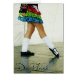 Dance Irish Blue Card