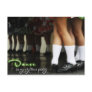 Dance is my rhythmic poetry Postcard