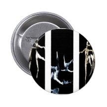 Dance Jump Play Fall Down Pinback Button
