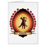 Dance Mandorla Greeting Card