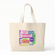 Dance Mix Tote Bags