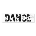 DANCE! Movers and Shakers bumper stickers