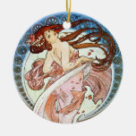 Dance, Mucha Christmas Tree Ornaments