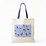 Dance of Butterflies in Blue Green Bags