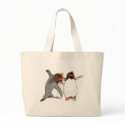 Dance of Love Penguin Pair Bag