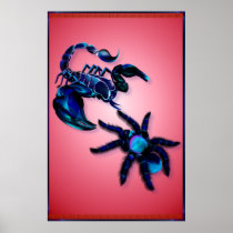 Dance Of The Arachnids Large Poster