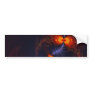 Dance of the Eyes – Indigo and Gold Sight Bumper Sticker