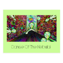 Dance Of The Nebula! Postcards