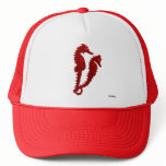 Dance Of The Seahorses (Red) hats