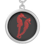 Dance Of The Seahorses (Red) Necklaces