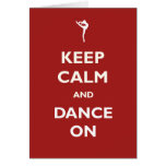 Dance On Card