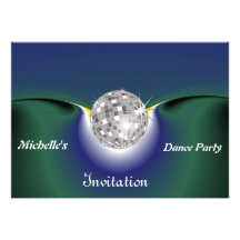 Dance Party Invitation
