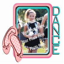 Dance Photo Frame Cut Outs