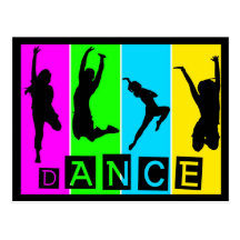 Dance Postcard