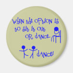 DANCE REFRIGERATOR MAGNETS