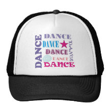 Dance Repeating Trucker Hats