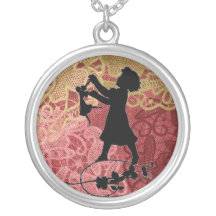 Dance Silhouette Necklace