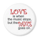 Dance T-shirts and Gifts. Fridge Magnet