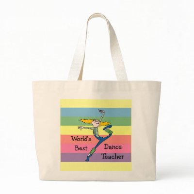 Dance Teacher gift Canvas Bags by Tamathaa