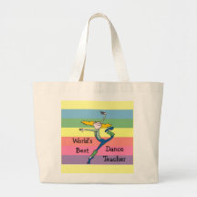 Dance Teacher gift Canvas Bags