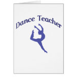 Dance Teacher Jete Card
