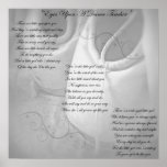 Dance Teacher Poem Posters