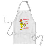 DANCE THE B-B-Q DANCE! by SHARON SHARPE aprons