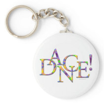 Dance! (Tie-dye) Keychains