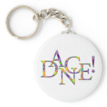 Dance! (Tie-dye) keychains
