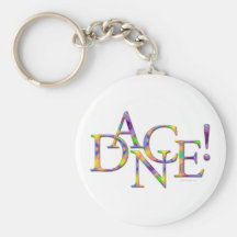 Dance! (Tie-dye) Keychains
