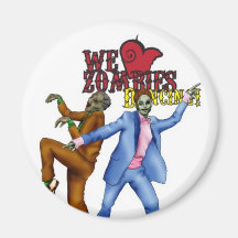 dance zombie dance magnet