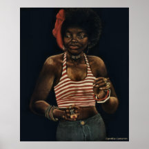Dancer - African-American Woman Poster